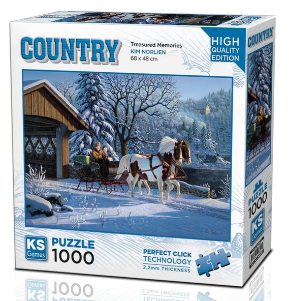 Ks Games 1000 Parça Değerli Anılar Puzzle - Kim Norlien ürün görseli 1