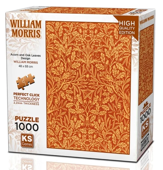Ks Games 1000 Parça Meşe Palamudu Puzzle - William Morris ürün görseli 1