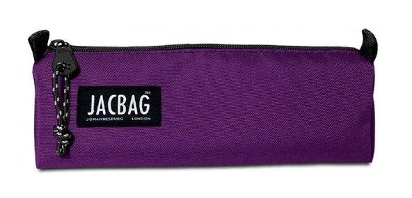 Jacbag Mor Kız Çocuk Tek Bölmeli Üçgen Okul ve Ofis Kalem Kutusu ürün görseli 1
