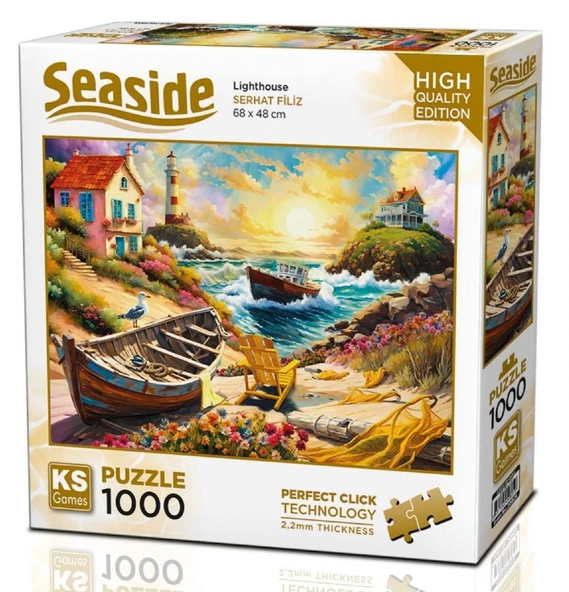 Ks Games 1000 Parça Lighthouse Puzzle - Serhat Filiz - Resim 2