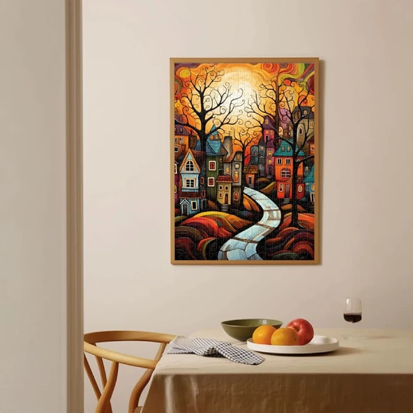 Ks Games 500 Parça Evler Puzzle - David Fairchild - Resim 2