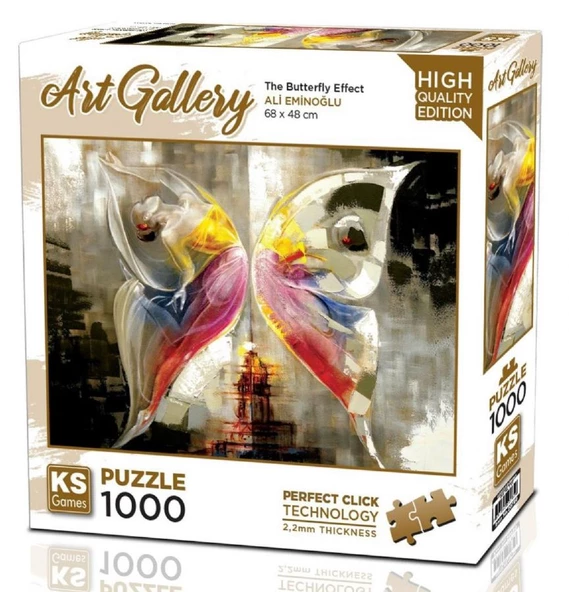 Ks Games 1000 Parça Kelebek Etkisi (Ali Eminoğlu) Puzzle ürün görseli 1