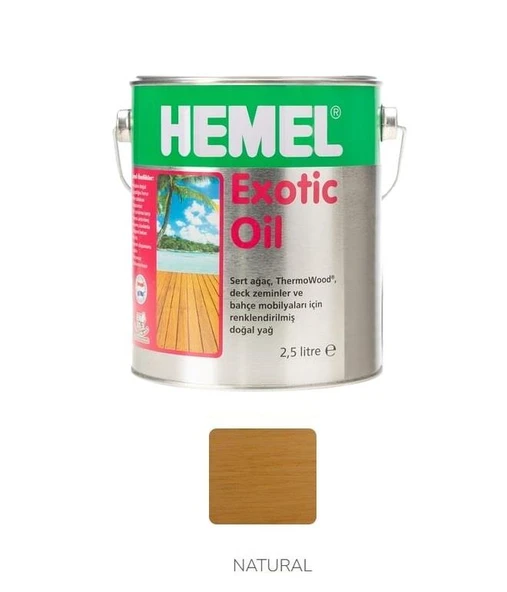 Hemel Exotic Oil 2,5lt  Naturel ürün görseli 1