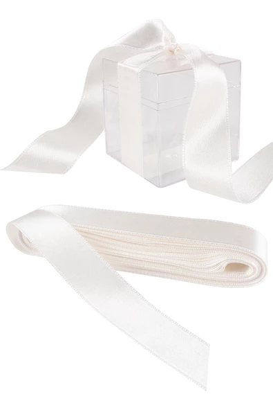 Saten Kurdele 2 CM 10 mt - Resim 8