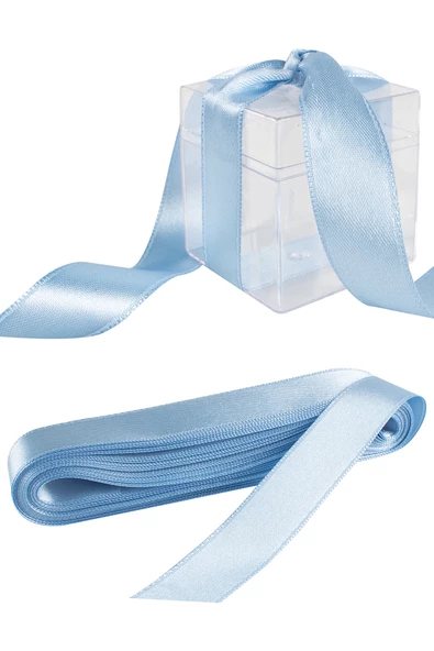 Saten Kurdele 2 CM 10 mt - Resim 12