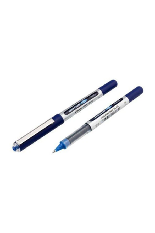 Uni-Ball Roller Kalem 10 Eye Broad Jel Bilye Uç İmza Kalemi 1.0 MM Mavi UB-150 (12 Li Paket) ürün görseli 1