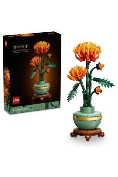 LEGO ® Icons Krizantem Dekoratif Çiçek Yapım Seti 10368 ürün görseli 1