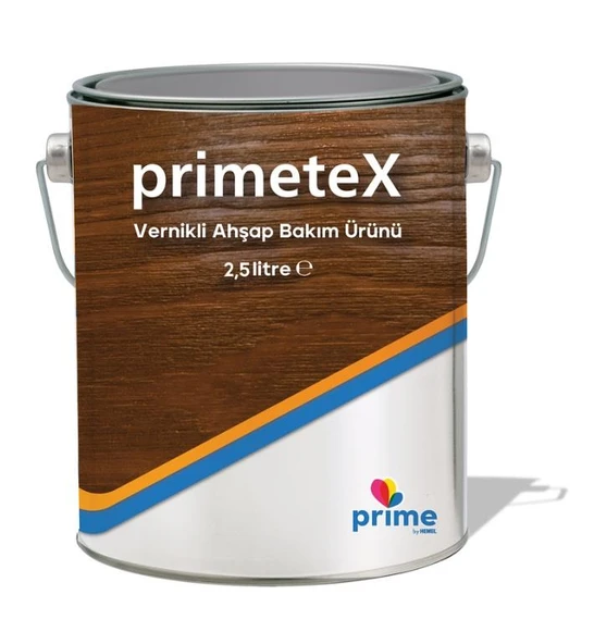 Hemel Primetex Solvent Bazlı Ahşap Vernik  2.5lt Kestane ürün görseli 1