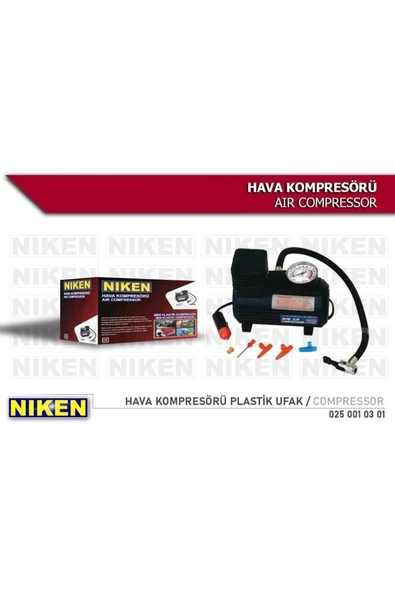 Mini Oto Araç Hava Kompresörü 12V 250 PSI - Resim 2