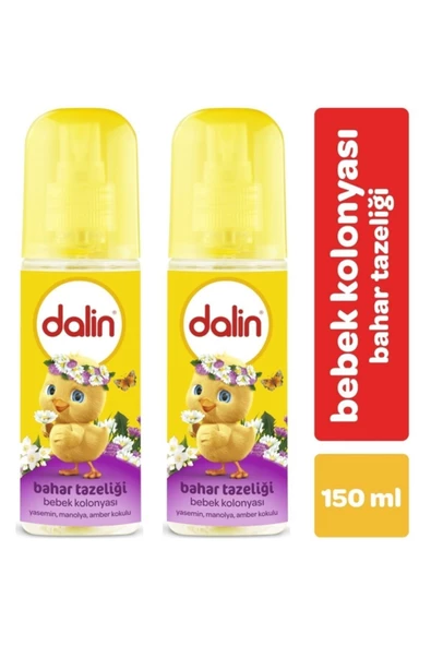 Dalin Bahar Tazeliği Bebek Kolonyası 2 x 150 ML ürün görseli 1