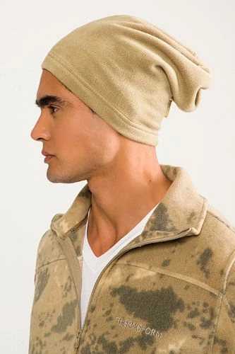 Thermoform Polar Unisex Eldiven Bere Seti Kum - Resim 6