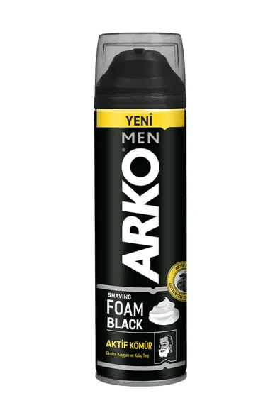 Arko Men Aktif Kömür Tıraş Köpüğü 200 ml ürün görseli 1