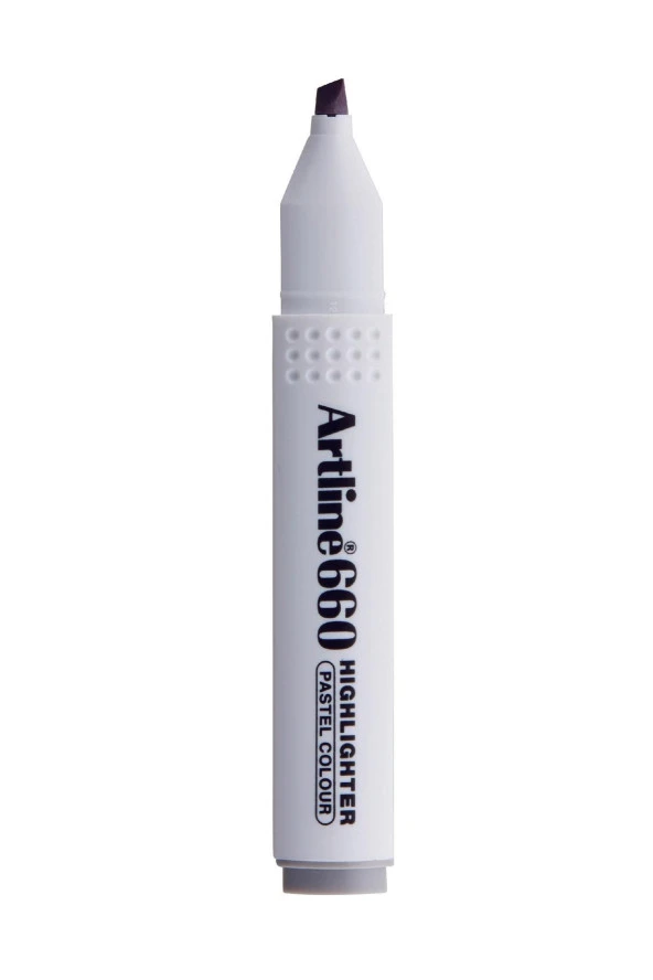 Artline Kesik Uçlu Fosforlu Kalem 1,0-4,0 MM Pastel Gri (12 Li Paket) ürün görseli 1