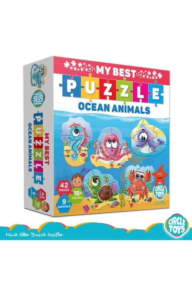 My Best Puzzle Ocean Animals - Resim 2