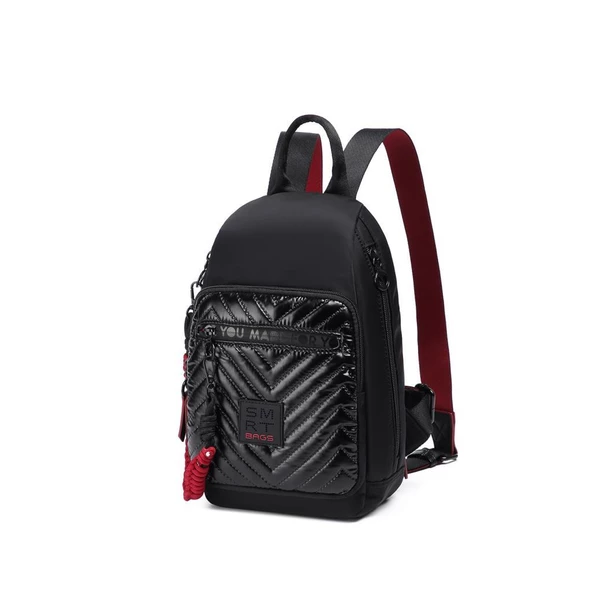 Smart Bags Parlak Kumaş Küçük Boy Askılı Kadın Sırt Çantası 3247 ürün görseli 1