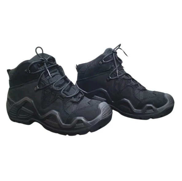 Pars 102 Power Yarım Bot Asker Polis Tactical Outdoor Trekking Ve Dağcı Botu Siyah ürün görseli 1