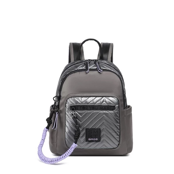 Smart Bags Parlak Kumaş Küçük Boy Askılı Kadın Sırt Çantası 3252 ürün görseli 1