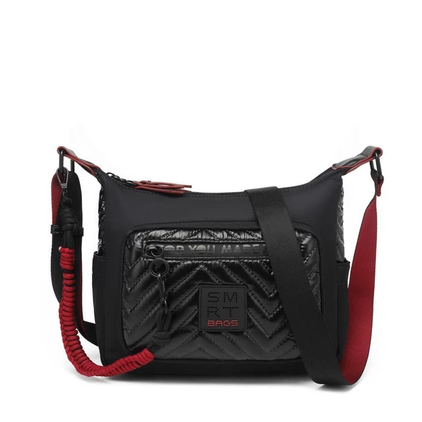 Smart Bags Parlak Kumaş Çapraz Askılı Kadın Postacı Çantası 3251 ürün görseli 1