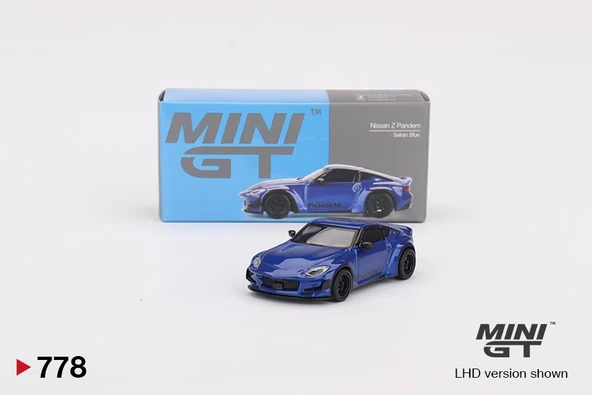 Mini GT Nissan Z Pandem Seiran Blue 778 ürün görseli 1