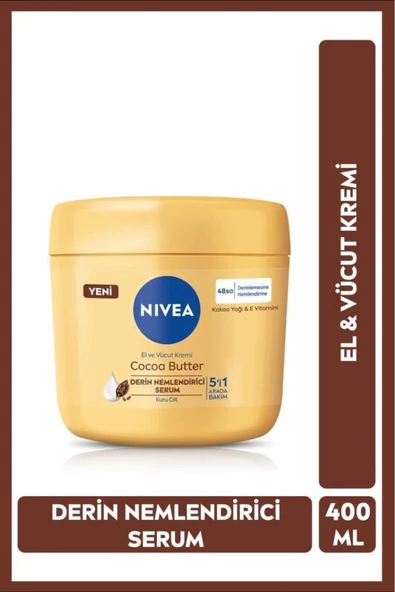 Nivea Cocoa Butter Derin Nemlendirici Serum 400 ml ürün görseli 1