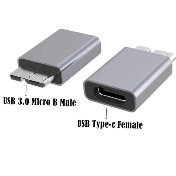 4570 Usb Type C To Micro B Usb Çevirici Dönüştürücü Adaptör - Resim 2