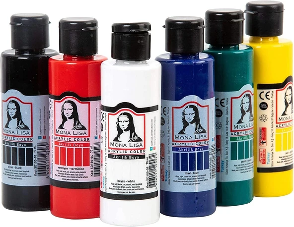 Südor Akrilik Boya Set 6 Renk 70 Ml Sd1006 ürün görseli 1