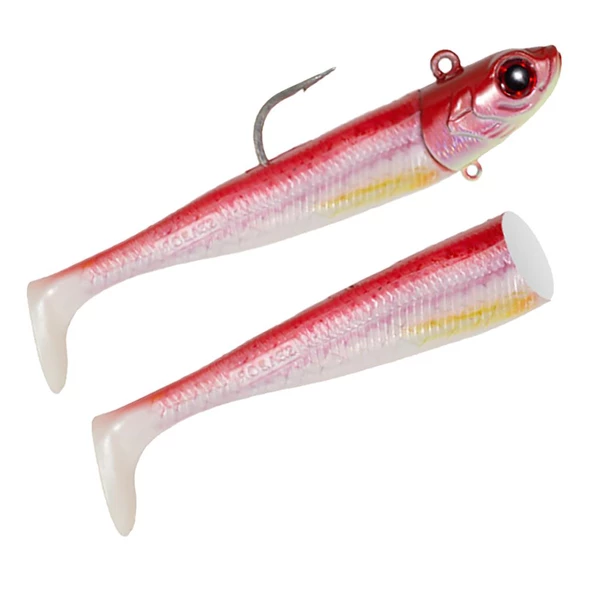 Seabor Deep Fake 16cm 100gr 2+1 Off Shore Silikon Yem  Orange UV ürün görseli 1