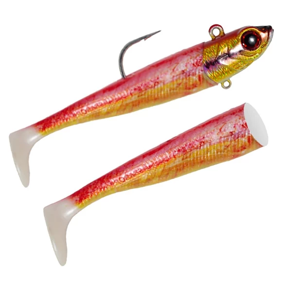 Seabor Deep Fake 16cm 100gr 2+1 Off Shore Silikon Yem  Red UV ürün görseli 1