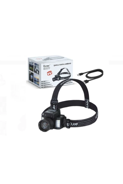 Watton SENSÖRLÜ CREE TG LED ŞARJLI KAFA LAMBASI WATTON WT-625 - Resim 2