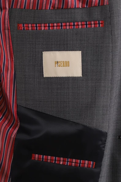 Yelekli Takım Elbise Slim Fit - Resim 8