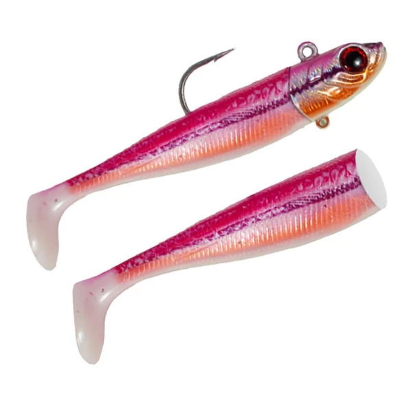 Seabor Deep Fake 16cm 100gr 2+1 Off Shore Silikon Yem  Pink UV ürün görseli 1