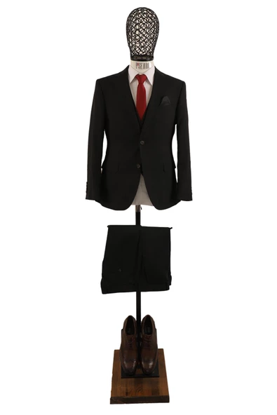 Yelekli Takım Elbise Slim Fit ürün görseli 1