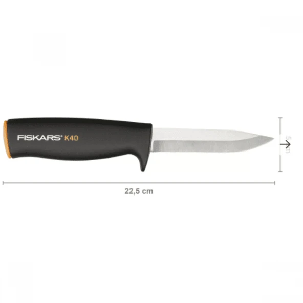 Fiskars K40 Kamp Bıçağı 1001622 - 125860 - Resim 2
