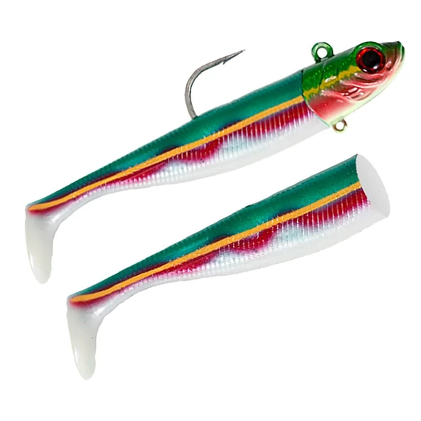 Seabor Deep Fake 17cm 150gr 2+1 Off Shore Silikon Yem  Green UV ürün görseli 1