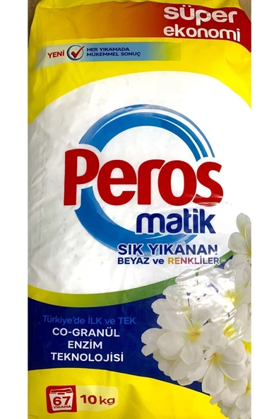 Peros Matik 10 kg  yasemin Çiçeği 1 ADET ürün görseli 1