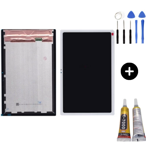 Samsung Galaxy Tab A7 SM-T507 Uyumlu Dokunmatik Set Beyaz + Montaj Seti ürün görseli 1