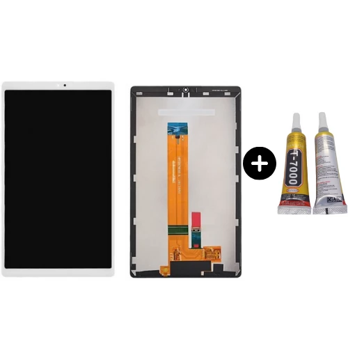 Samsung Galaxy Tab A7 Lite SM-T220 Uyumlu Dokunmatik Set Beyaz + B7000 ürün görseli 1
