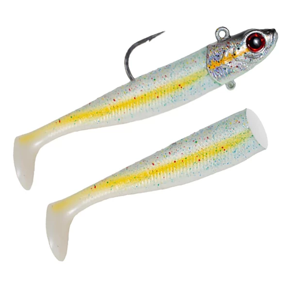 Seabor Deep Fake 18.5cm 200gr 2+1 Off Shore Silikon Yem  White UV ürün görseli 1