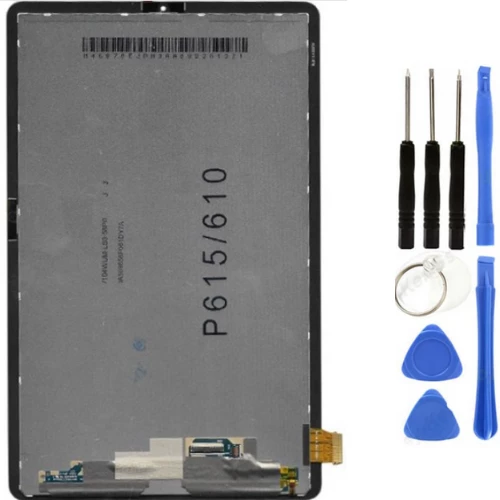 Samsung Galaxy Tab S6 Lite SM-P610 Uyumlu Servis Dokunmatik Set Siyah + Tamir Seti ürün görseli 1