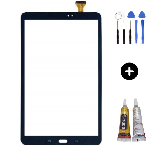 Samsung Galaxy Tab A SM-T587 Uyumlu HK Dokunmatik Siyah + Montaj Seti ürün görseli 1