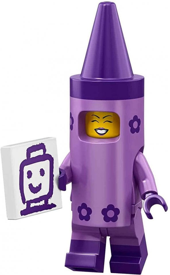 Lego Minifigür - Lego Movie 2 - 71023 - Crayon Girl ürün görseli 1