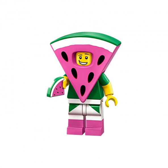 Lego Minifigür - Lego Movie 2 - 71023 - Watermelon Dude ürün görseli 1