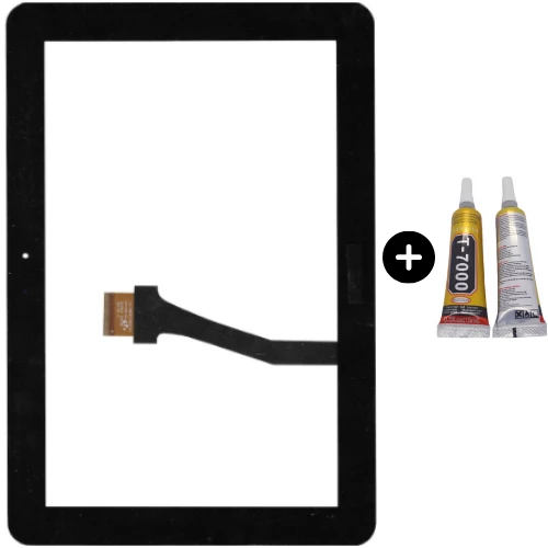 Samsung Galaxy Tab SM-P7510 Uyumlu A Kalite Dokunmatik Siyah + B7000 ürün görseli 1