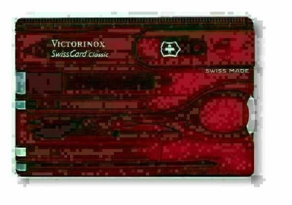 Victorinox 0.7100.T SwissCard Classic Ruby ürün görseli 1