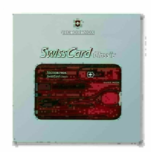 Victorinox 0.7100.T SwissCard Classic Ruby - Resim 3