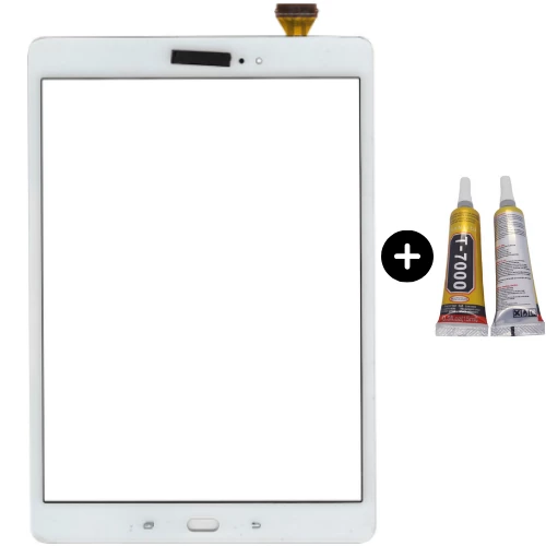 Samsung Galaxy Tab 9.6 SM-T560 Uyumlu Servis Dokunmatik Beyaz + B7000 ürün görseli 1