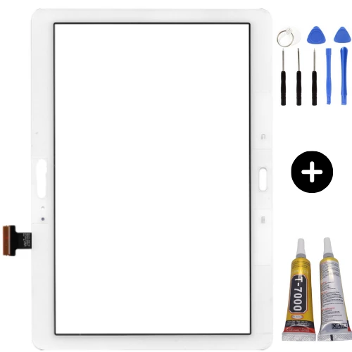 Samsung Galaxy Note SM-P600-P601-P602 Uyumlu Servis Dokunmatik Beyaz + Montaj Seti ürün görseli 1