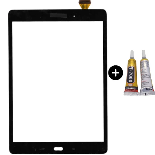 Samsung Galaxy Tab E SM-T562 Uyumlu A Kalite Dokunmatik Siyah + B7000 ürün görseli 1
