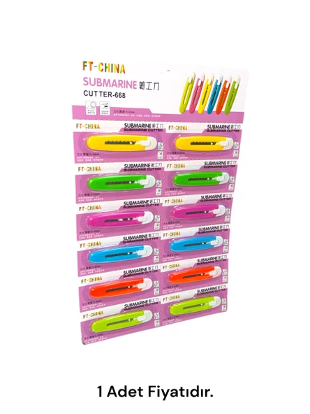 Submarine Ft-668 Mini Maket Bıçağı 0.4mm ürün görseli 1