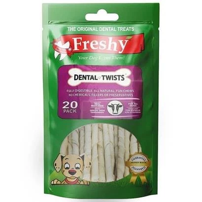 Freshy Dental Burgu Köpek Ödülü 20'li Paket - 120 gr ürün görseli 1